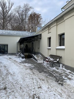 outside at Mission in Moscow