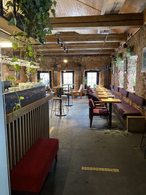 inside at Mission in Moscow