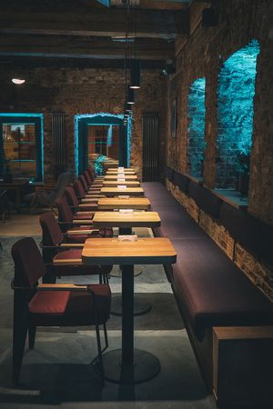 Interior at Mission in Moscow