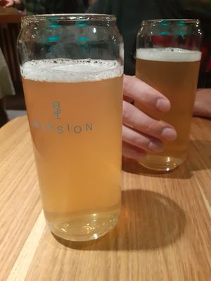 Разливная комбуча at Mission in Moscow