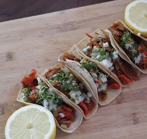 Tacos at Lúcuma VZLA in Barcelona