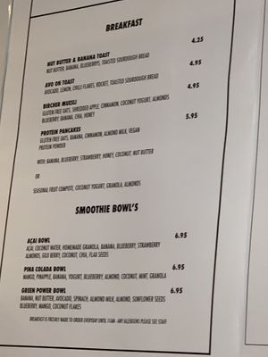 Bowls & breakfast at Fly in Bath