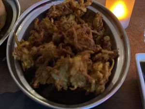 Fried onion   at Masala Mantra in Cape Coral