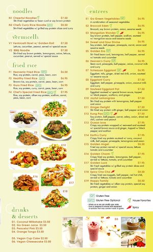 Loving Hut Hamilton menu at Loving Hut - Hamilton St in Worcester