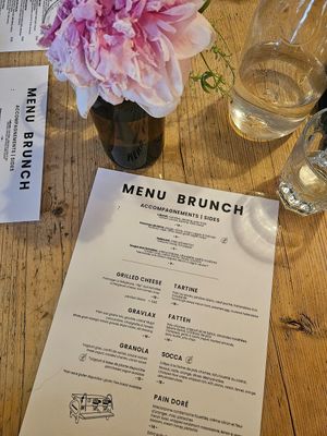 Menu brunch de juillet 2025 at Maelstrøm in Quebec