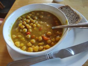 Chickpea Curry at An Lar in Dunlavin