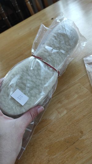 Insoles in wool at An Lar in Dunlavin