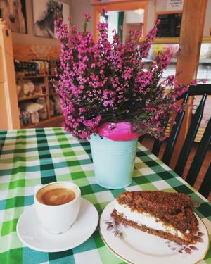 Vegan carrot cake 👌  at An Lar in Dunlavin