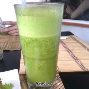 Green Colada at Mantras Veggie Cafe and Tea House in San Jose