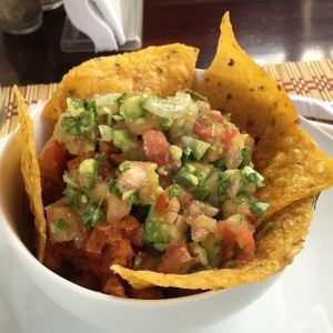 Loco Fajita Bowl at Mantras Veggie Cafe and Tea House in San Jose