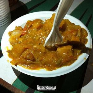 Caribbean Bowl at Mantras Veggie Cafe and Tea House in San Jose