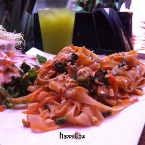 Pad Thai at Mantras Veggie Cafe and Tea House in San Jose