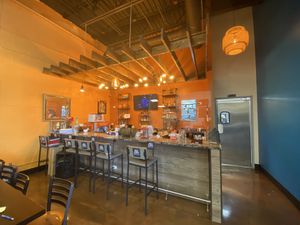 The bar area at Sabor de mi Tierra Mexican Grill in Stone Park