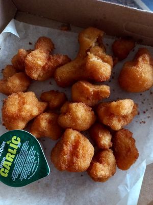 Cailiflower wings at Papa John's in Orpington