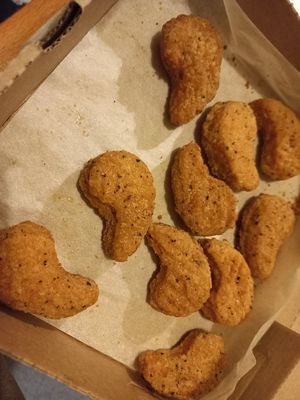 No chicken bites at Papa John's in Orpington