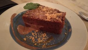 Bizcocho de chocolate at Birosta in Zaragoza