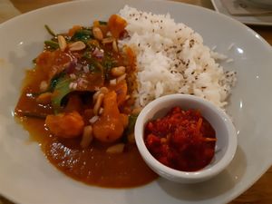 Main: curry at Birosta in Zaragoza
