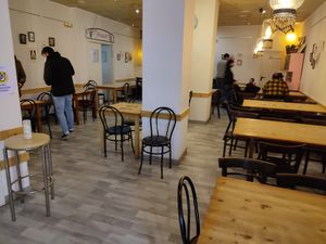 Inside at Birosta in Zaragoza