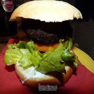 Veggie burguer. at Birosta in Zaragoza