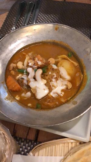 Massaman curry  at Giggling Squid in Norwich
