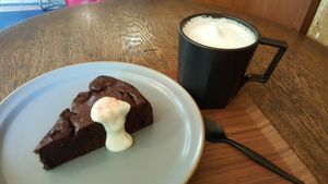 Soy torte at Fuchitose in Komono