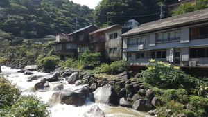 View from outside at Fuchitose in Komono