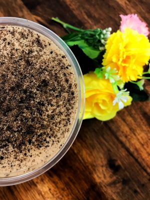 Our Reeces Cup Vegan Smoothie
-Vegan
-Vegeterian at Nutrition Centre  in Parramatta