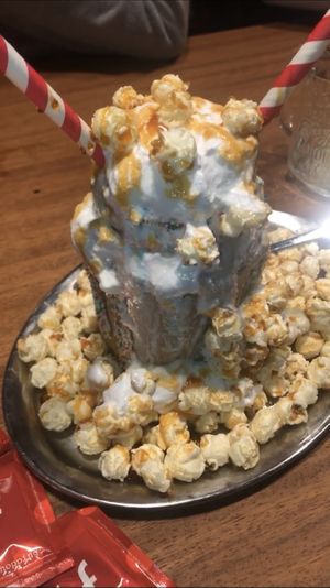 Vegan shake  at What's Beef in Hamburg