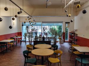 Upstairs area at Miss Green - Shilin in Taipei