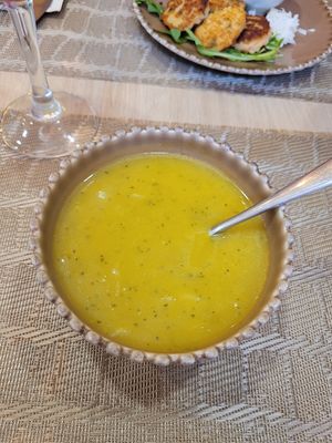 Soupe de légumes at Raiz in Aveiro