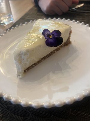Lime no cheesecake  at Raiz in Aveiro