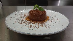 Dessert at Raiz in Aveiro