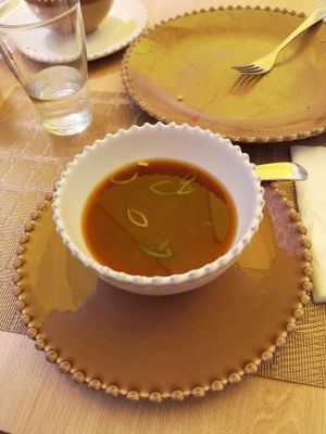Zuppa di Miso 😋 at Raiz in Aveiro