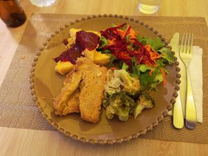 Filetti di Tofu 😋 at Raiz in Aveiro