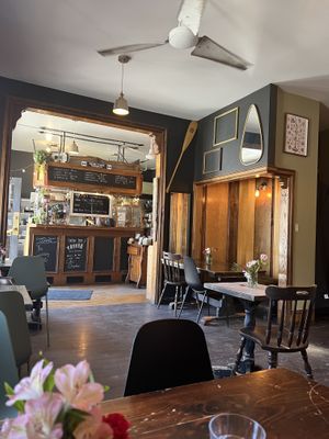 Love the eclectic decor. Warm and inviting   at Revelstoke in Peterborough