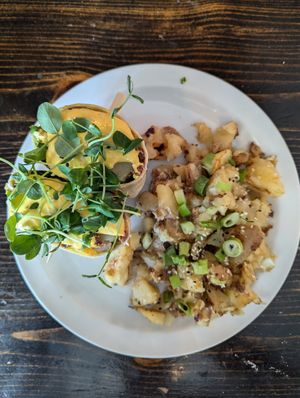 Breakfast burrito at Revelstoke in Peterborough