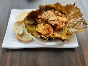 Tamal  at Beth Lehem Vegano Panadería y Pastelería in Bogota