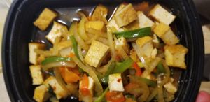 Basil tofu at Taste of Bangkok in Akron