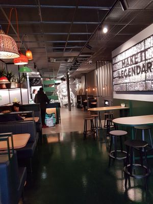 Inside at Chidoz in Haarlem