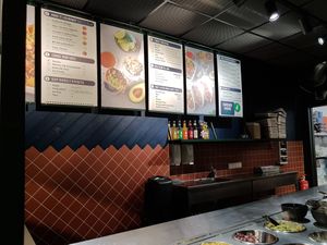 Menu at Chidoz in Haarlem