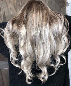 Flawless Ombre application partnered with NATULIQUE color and whitener.  at Head Case Hair Studio in Keller