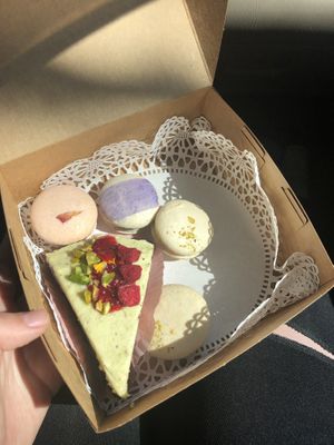 Gorgeous desserts  at Sweet Maresa's in Kingston