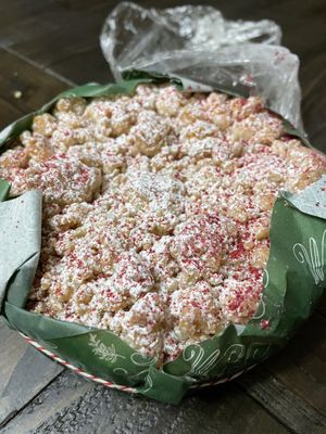Cranberry pumpkin crumb cake   at Sweet Maresa's in Kingston