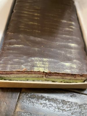 Rainbow cookie  at Sweet Maresa's in Kingston