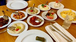 Starters at Art Corner Cafe in Vienna