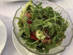 Little salad  at Art Corner Cafe in Vienna