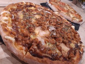 Pizza BBQ at La Vaca en el Tejado in Alcala De Henares