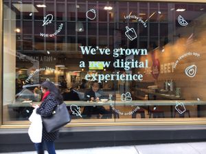 Outside window at Little Beet - Midtown East in New York City