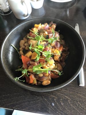 Vegan breakfast   at Siar Restaurant at The Ellison in Castlebar