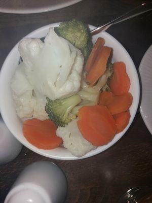 Side of veg at Siar Restaurant at The Ellison in Castlebar